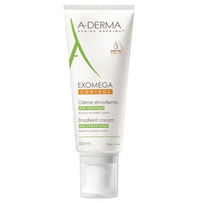 Crema emolienta Aderma Exomega Control, Ducray, 200 ml