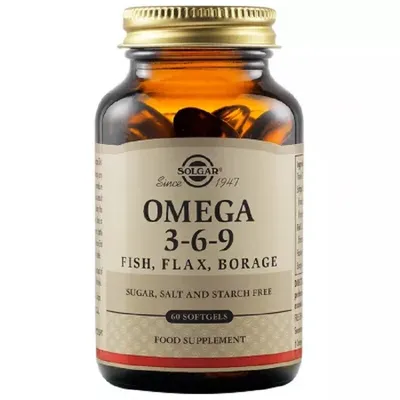 SOLGAR OMEGA-3-6-9 60 CAPSULE MOI