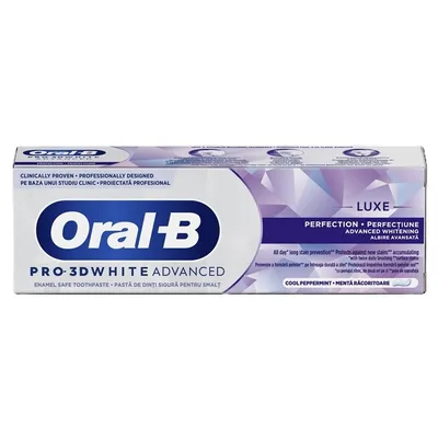 PASTA DINTI 3DW LUXE PERFECTION 75ML ORAL B