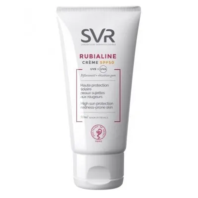 Crema calmanta cu protectie solara SPF 50 Rubialine, 50 ml, SVR