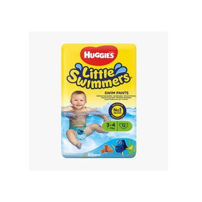 Chilotei impermeabili pentru inot Little Swimmers Nr. 3-4, 7-15 Kg, Huggies