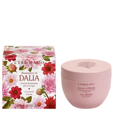 L'Erbolario Crema parfumata de corp Shades of Dahlia, 300ml