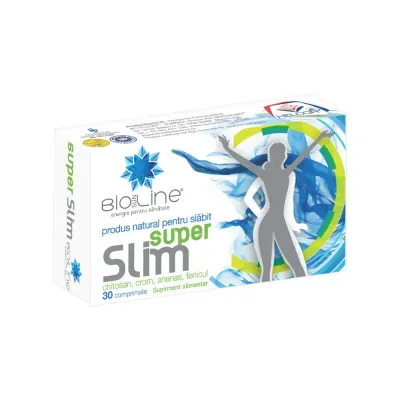 Super Slim, 30 comprimate, Helcor