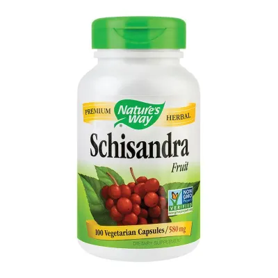 Schisandra Natures Way, 100 capsule vegetale, Secom
