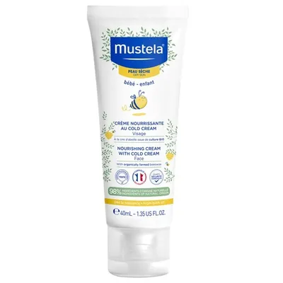 Cremă Nutritivă cu Cold Cream pentru Îngrijirea Zilnică a Feței, 40 ml, Mustela