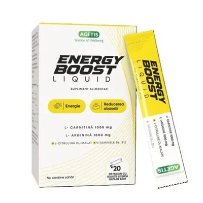 ENERGY BOOST LIQUID 20 PLICURI