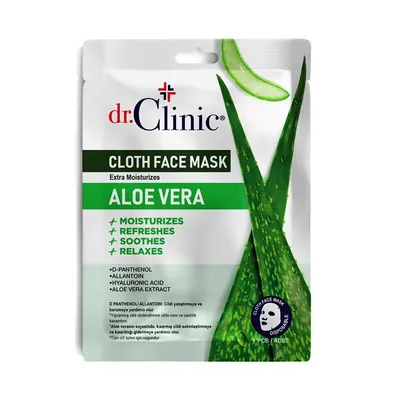 MASCA PENTRU FATA TIP SERVETEL-ALOE VERA 10ML DR CLINIC