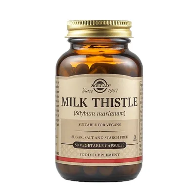 SOLGAR SILIMARINA MILK THISTLE 60 CAPSULE
