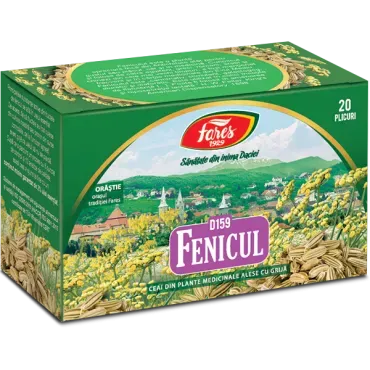 Ceai Fenicul, 20 plicuri, Fares
