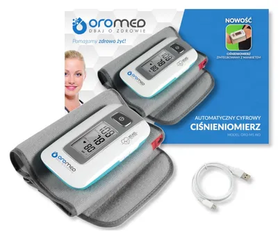 Tensiometru pentru brat cu afisaj digital si bluetooth ORO-M1-AIO, 1 bucata, Oromed