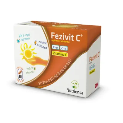 Fezivit C, 30 capsule vegetale, Antibiotice