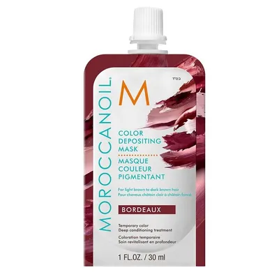 Masca de par nuantatoare Bordeaux, 30 ml, Moroccanoil