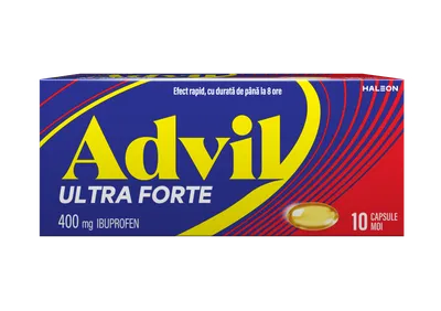 Advil Ultra Forte 400 mg, 10 capsule, Haleon