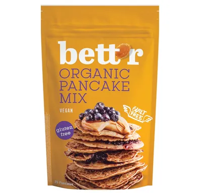 Mix eco pentru clatite fara gluten, 400g, Bettr