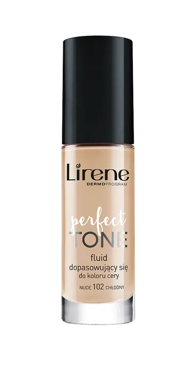 Fond de ten Perfect Tone 102 Nude, 30ml, Lirene