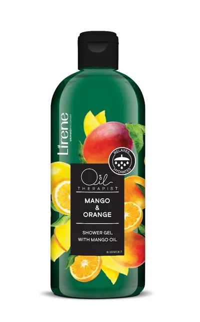 Gel de dus cu extract de mango si portocala Oil Therapist, 400ml, Lirene
