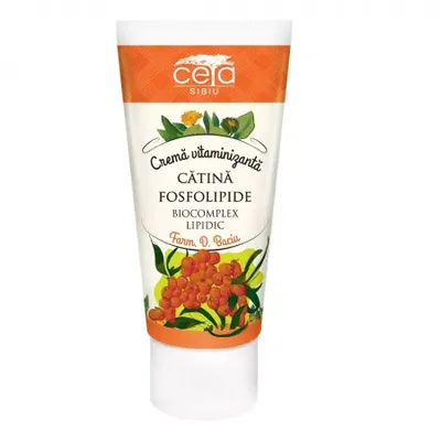 Crema vitaminizanta cu catina si fosfolipide, 50ml, Ceta Sibiu