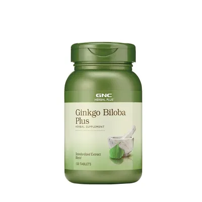 GNC HERBAL PLUS SI GINKGO BILOBA PLUS 120 TABLETE