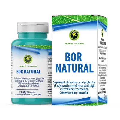 Bor Natural, 60 capsule, Hypericum