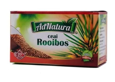 Ceai rooibos, 20 plicuri, AdNatura