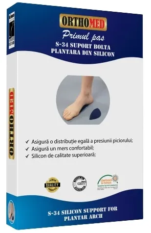 Suport pentru bolta plantara S, 1 bucata, Orthomed