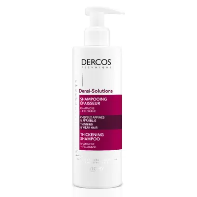 Sampon pentru parul subtire si slabit cu efect de densificare Dercos Densi-Solutions, 400 ml, Vichy