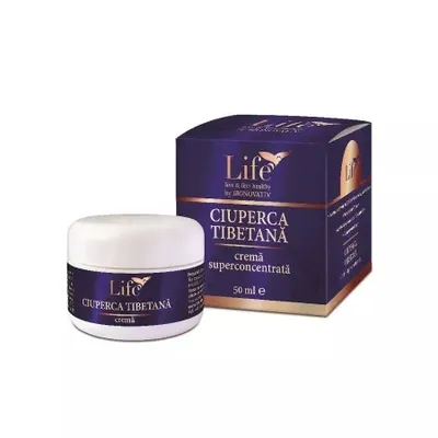 Crema Superconcentrata Ciuperca Tibetana Life, 50ml, Bionovativ