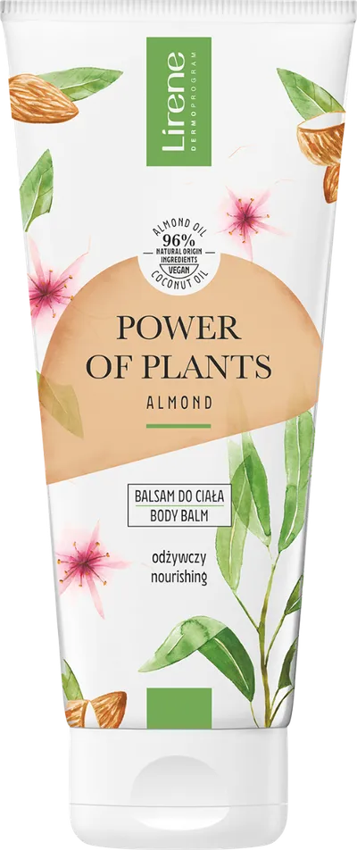 Balsam corporal hranitor cu extract de migdale Migdale Power of Plants, 200ml, Lirene