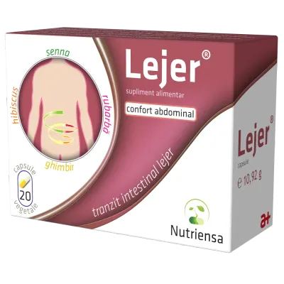 Lejer, 20 capsule vegetale, Antibiotice