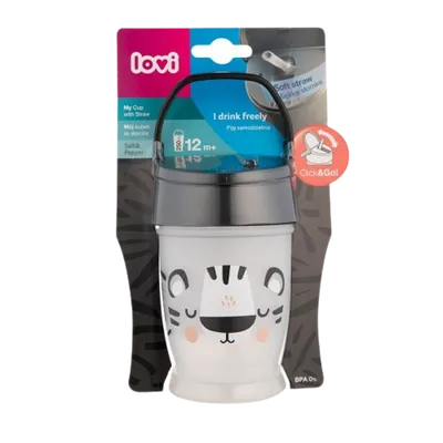 Cana cu pai Junior Salt & Pepper 35/356, 250ml, LOVI