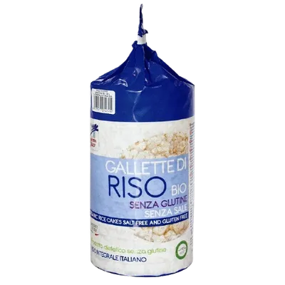 Rondele din orez expandat fara sare si fara gluten Bio, 100g, La Finestra Sul Cielo