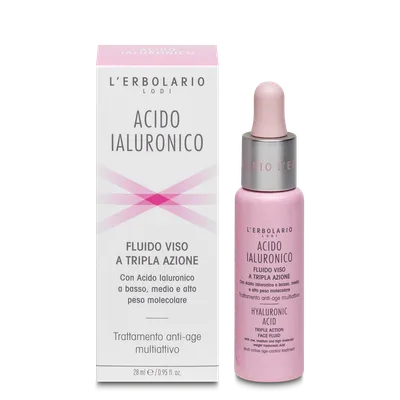 L'Erbolario Acid Hialuronic cu actiune tripla, 28ml
