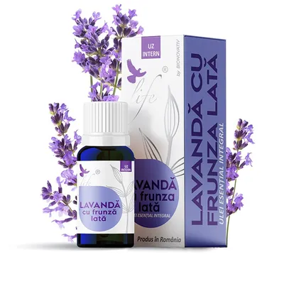 BIONOVATIV Ulei esential Lavanda cu frunza lata 10ml