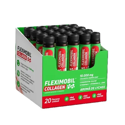 FLEXIMOBIL COLAGEN SOLUTIE 20 FLACOANE 25ML