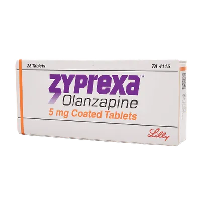 Zyprexa 5mg, 28 comprimate filmate, Eli Lilly