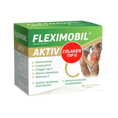Fleximobil Aktiv, 60 comprimate filmate, Fiterman
