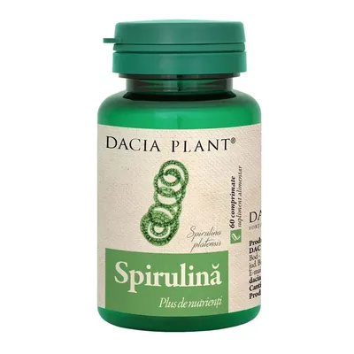 SPIRULINA 60 COMPRIMATE DACIA PLANT