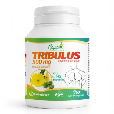 Tribulus 500, 60 capsule, Naturalis