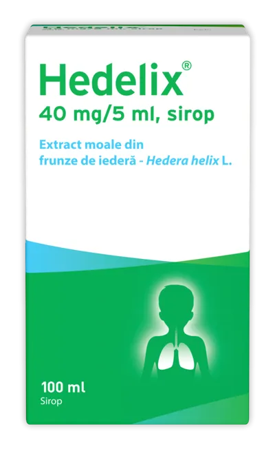 Hedelix Sirop 40mg/5ml sirop, 100ml, Krewel Meuselbach