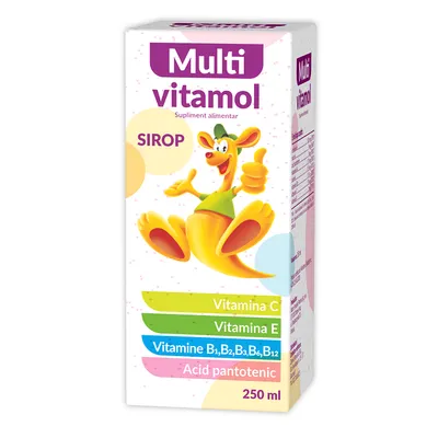 Sirop Multivitamol 1+, 250ml, Zdrovit