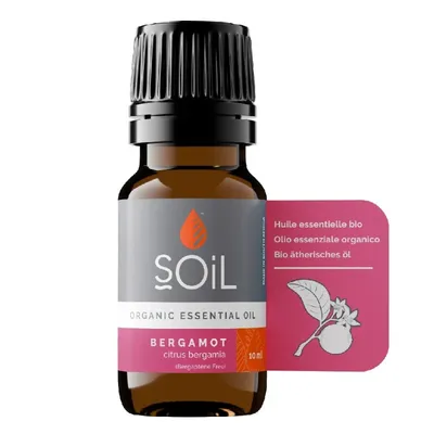 ULEI ESENTIAL BERGAMOT (FARA BERGAPTENE) 100% ORGANIC ECOCERT X 10ML SOIL