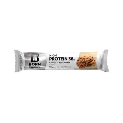Baton proteic cu biscuiti si choco chip Mega Pro, 85g, Born Winner
