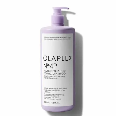 Șampon Nuanțator pentru Păr Blond No. 4P Blonde Enhancer, 1000 ml, Olaplex