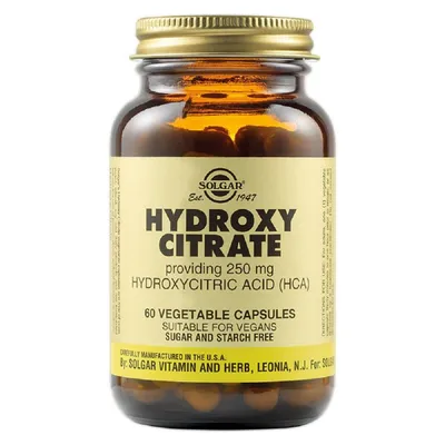 Hidroxicitrat, 60 capsule, Solgar