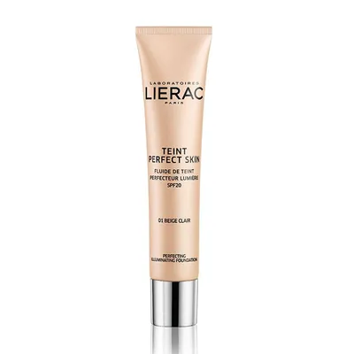 Fond de ten fluid iluminator 01 Light Beige, 30ml, Lierac Paris