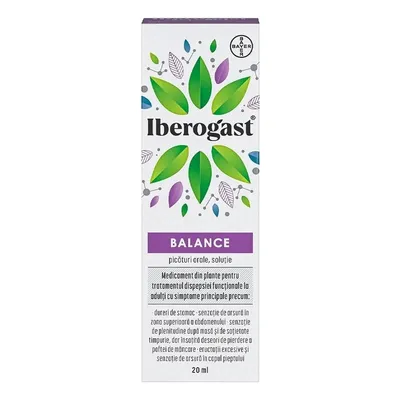 Iberogast Balance Picaturi orale, 20ml, Bayer