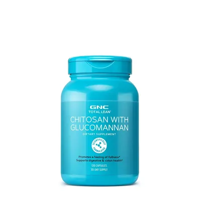 Chitosan cu glucomannan Total Lean, 120 capsule, GNC