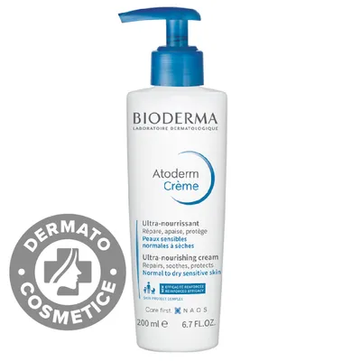 Crema fara parfum Atoderm, 200ml, Bioderma