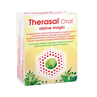 Therasal Oral Alpine, 18 pastile de supt, Vedra