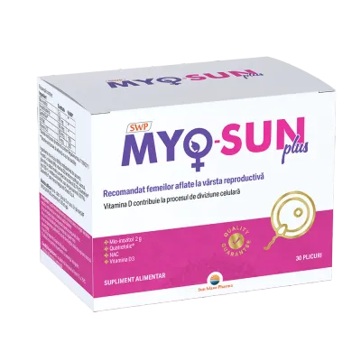 Myo-Sun Plus, 30 plicuri, Sun Wave Pharma